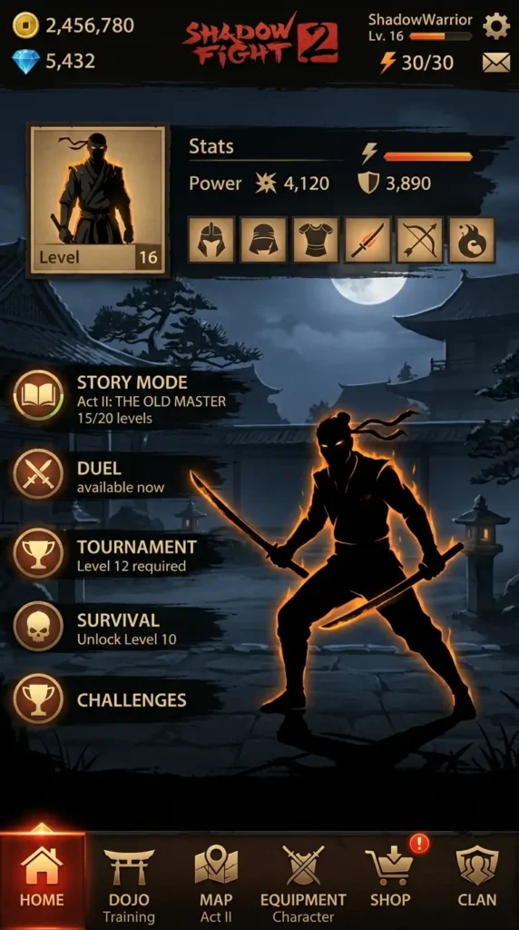 shadow fight 2 mod